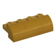 Bogenstein 2 × 4 × 1 Perlgold