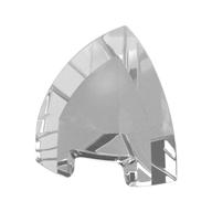 Brick Round Curved 1 × 1 × 1 Quarter Dome Trans-Clear
