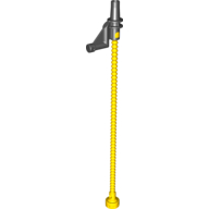 Duplo Hose with Rubber End and Black Nozzle Gelb