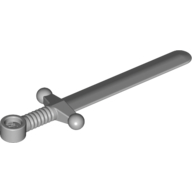 Weapon Sword / Greatsword Round Chrome Silver