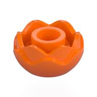 Plant, Flower, Peony Rose with 2 Layers Orange