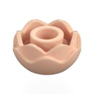 Plant, Flower, Peony Rose with 2 Layers Light Nougat