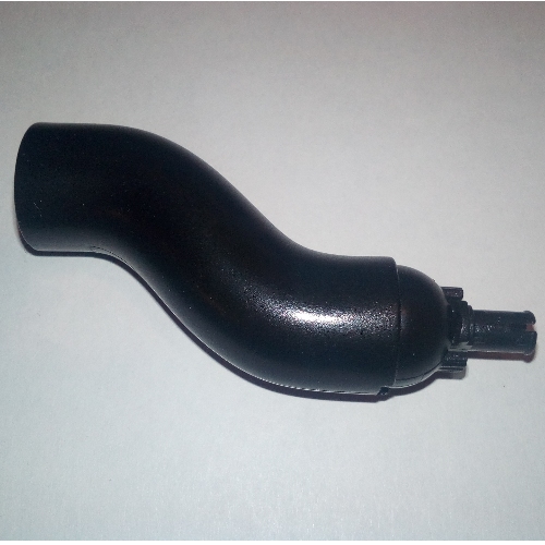 Creature Body Part, Dragon Neck, S-Curve with Moveable Ball Joint Pin Schwarz