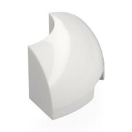 Brick Round Corner 2 × 2 × 1 White