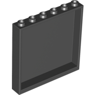 Panel 1 × 6 × 5 Black