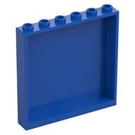 Paneel 1 × 6 × 5 Blau