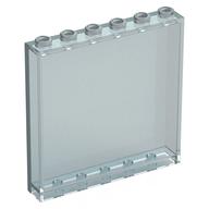 Paneel 1 × 6 × 5 Opal Trans-Clear