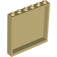 Panel 1 × 6 × 5 Tan