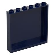 Paneel 1 × 6 × 5 Dunkelblau