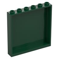 Panel 1 × 6 × 5 Dark Green