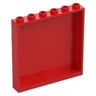 Panel 1 × 6 × 5 Red