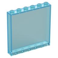 Panel 1 × 6 × 5 Trans-Light Blue