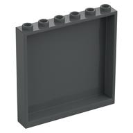 Paneel 1 × 6 × 5 Dunkelblaugrau