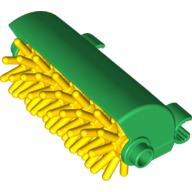 Duplo Street Sweeper Brush with Yellow Bristles Grün