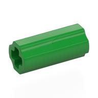 Technic Axle Connector Smooth [with x Hole + Orientation] Hellgrün