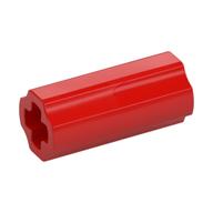 Technic Axle Connector Smooth [with x Hole + Orientation] Rot