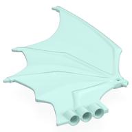 Creature Body Part, Dragon, Wing Large Light Aqua