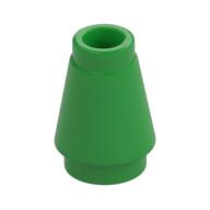 Cone 1 × 1 [Top Groove] Bright Green
