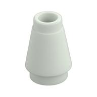 Cone 1 × 1 [Top Groove] Glow in Dark White