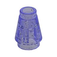 Cone 1 × 1 [Top Groove] Glitter Trans-Purple