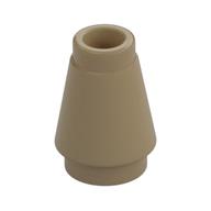 Cone 1 × 1 [Top Groove] Dark Tan