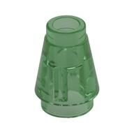 Cone 1 × 1 [Top Groove] Trans-Green