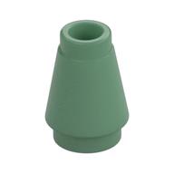 Cone 1 × 1 [Top Groove] Sand Green