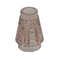 Cone 1 × 1 [Top Groove] Trans-Brown