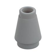 Cone 1 × 1 [Top Groove] Light Bluish Gray