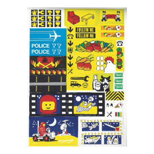 Sticker Sheet 2 for Idea Book 6000 [Keine Farbe/Beliebige Farbe]