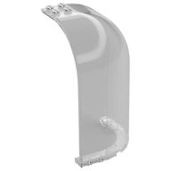 Panel 6 × 6 × 9 Corner Convex with Curved Top Transparent