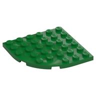 Platte rund Ecke 6 × 6