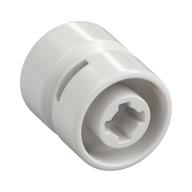 Wheel 11 × 12 with Hole Notched for Wheels Holder Pin White