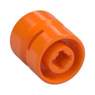 Wheel 11 × 12 with Hole Notched for Wheels Holder Pin Orange