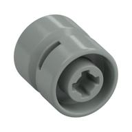 Wheel 11 × 12 with Hole Notched for Wheels Holder Pin Hellgrau
