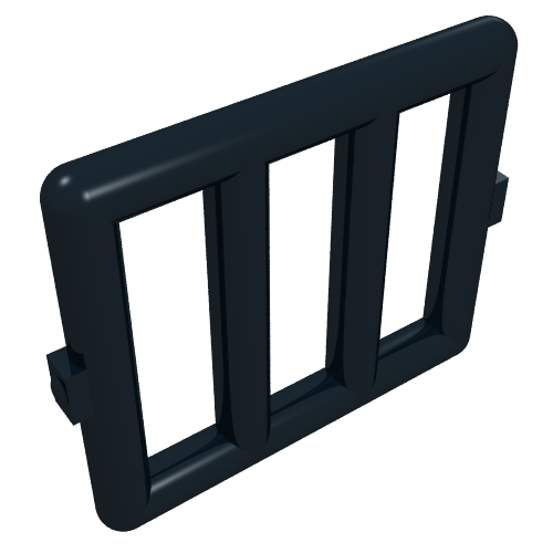 Bar 1 × 4 × 3 Window [Side Tabs]