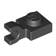 Plate Special 1 × 1 with Clip Horizontal [Thick U Clip]