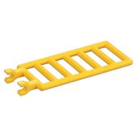 Stange 7 × 3 mit doppelt Clips (Leiter) [gerade Clips] Gelb