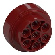 Rad 31 × 15 Technic, 7 Pinlöcher Dunkelrot