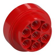 Rad 31 × 15 Technic, 7 Pinlöcher Rot