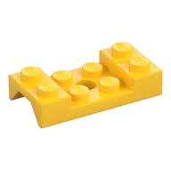 Wheel Arch, Mudguard 2 × 4 Studded with Hole Yellow