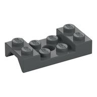 Wheel Arch, Mudguard 2 × 4 Studded with Hole Dunkelblaugrau