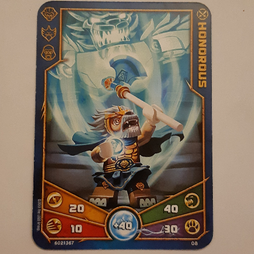 Trading Card, Legends of Chima Deck #1: 8 [Honorous] [No Color/Any Color]