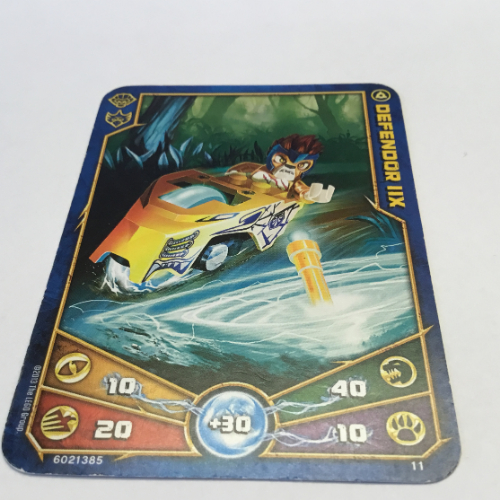 Trading Card, Legends of Chima Deck #1: 11 [Defendor IIX] [Keine Farbe/Beliebige Farbe]