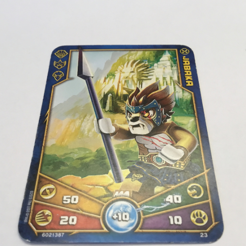 Trading Card, Legends of Chima Deck #1: 23 [Jabaka] [No Color/Any Color]