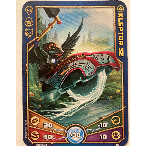 Trading Card, Legends of Chima Deck #1: 40 [Kleptor S2] [No Color/Any Color]