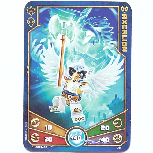 Trading Card, Legends of Chima Deck #1: 38 [Axcalion] [No Color/Any Color]