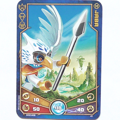 Trading Card, Legends of Chima Deck #1: 41 [Jaba] [Keine Farbe/Beliebige Farbe]
