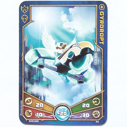 Trading Card, Legends of Chima Deck #1: 44 [Gyroropt] [No Color/Any Color]