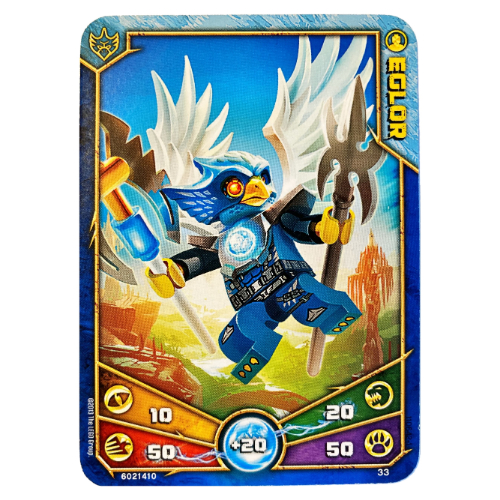 Trading Card, Legends of Chima Deck #1: 33 [Eglor] [Keine Farbe/Beliebige Farbe]